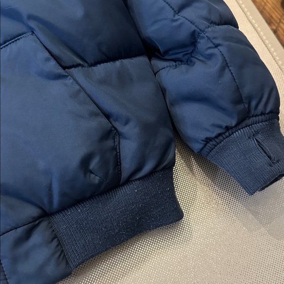 Old Navy Dark Blue Kids Puffer Jacket - Picture 3 of 7